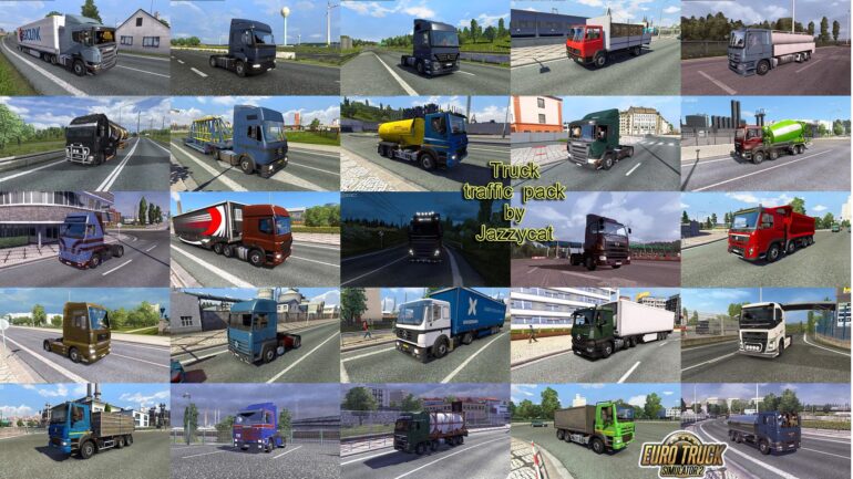 ETS2 Brasil - Tráfego de Caminhões Jazzycat